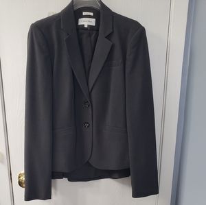 Calvin Klein Skirt Suit Set - Charcoal